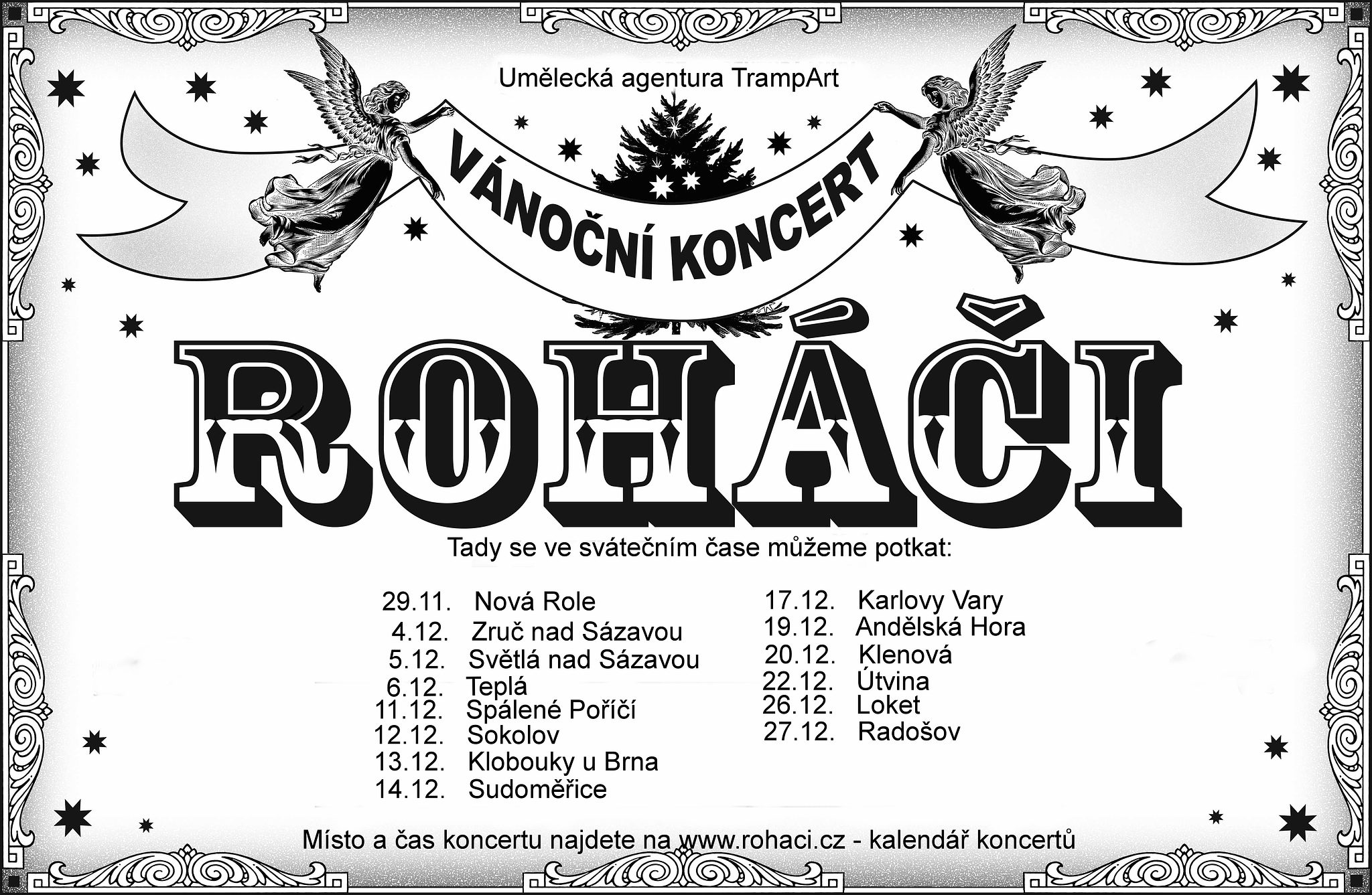 Plakát: Vánoční koncert